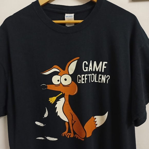 GILDAN GAMF GEFOTLEN? Graphic t-shirt - Picture 2 of 4